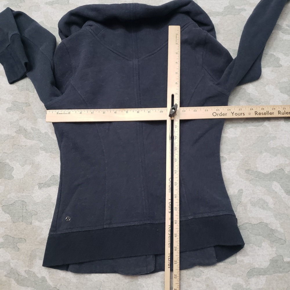 Lululemon Jacket Womens 4 Blue Karmacollected Long Sleeve - Picture 7 of 10
